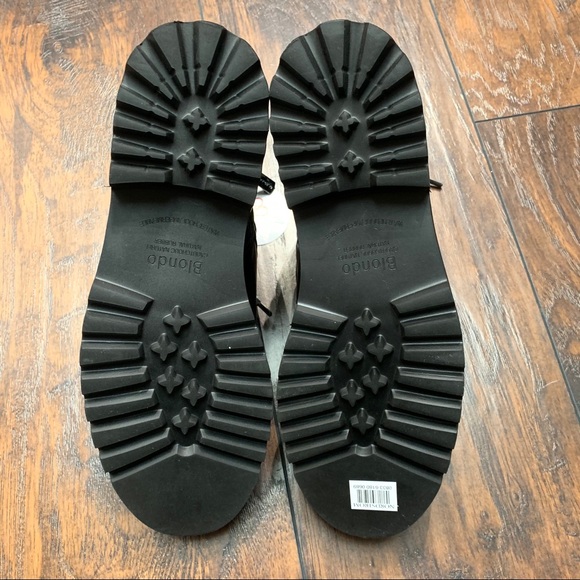 NWT Blondo Helen Waterproof Hiker Boot in Black - Picture 11 of 12